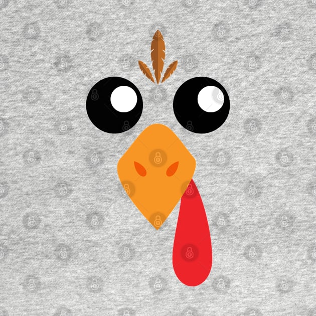 Turkey Face thanksgiving family matching awesome celebrate by greatnessprint